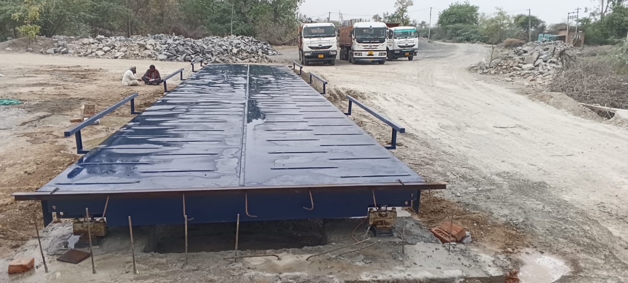 Mobile Weigh Bridge Installation